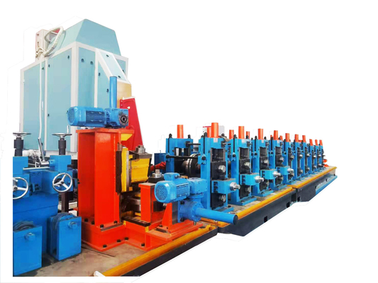 เครื่องผลิตท่อ 165 มม เครื่องผลิตท่อด้วยมอเตอร์ 500kw 50hz ความถี่ควบคุม PLC