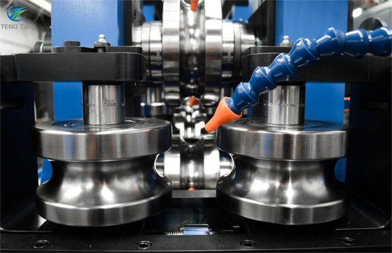 เครื่องผลิตท่อเหล็กครึ่งอัตโนมัติ 2.5kw