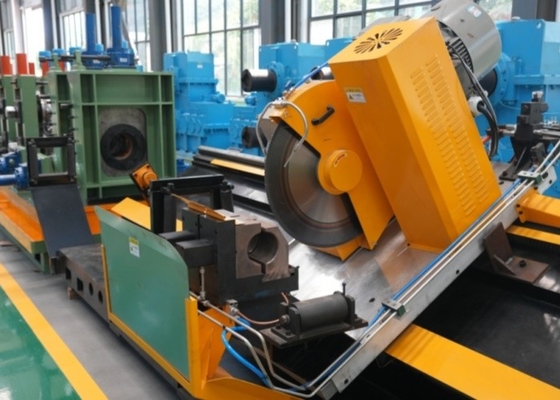 เครื่องจักรทำท่อเหล็กคาร์บอนทรงกลม ERW Pipe Mill