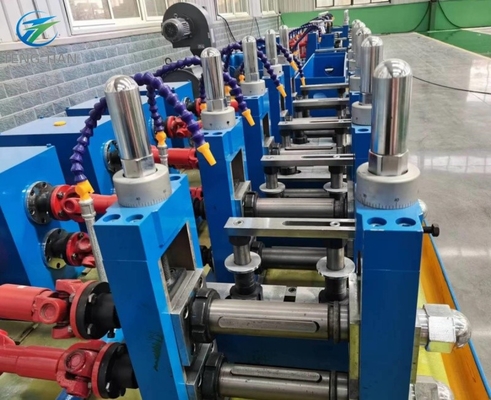เครื่องบดท่อตัดเย็นอัตโนมัติ 300KW เครื่องเชื่อม HF สำหรับท่อกลม