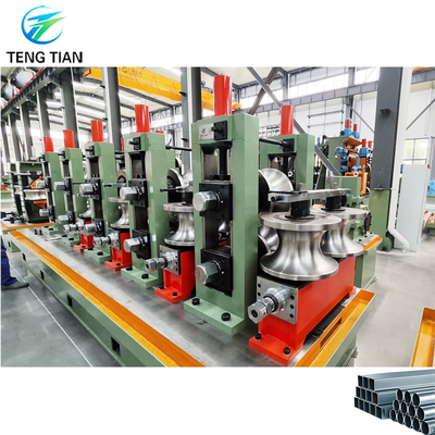 ตัดความยาว ระยะ 6-12m สแตนเลสท่อ Rolling Mill 300Kw พลังงาน