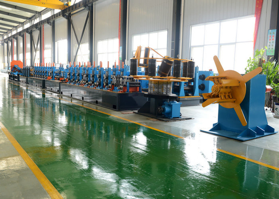 เครื่องบดท่อกลม เครื่องทําท่อ ความเร็วสูงสุด 50m/min สภาพใหม่