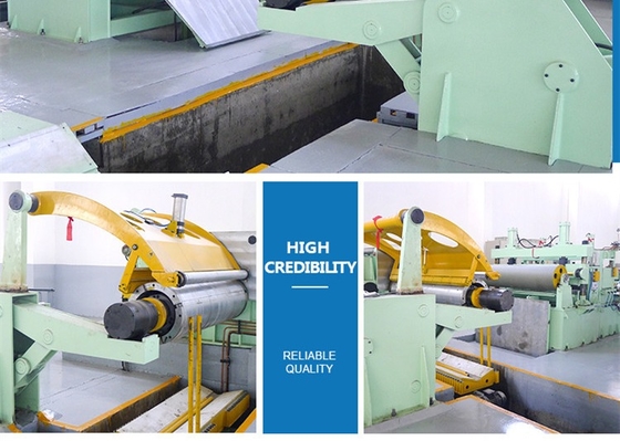 เครื่องตัดเหล็กม้วนกว้าง Cnc สังกะสีความเร็วสูง 800 มม