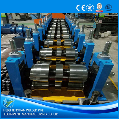 สายสลัดความถี่สูง สี่เหลี่ยม Tube Mill การตัดเจาะเย็น