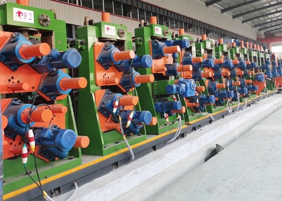 โรงสีท่อสี่เหลี่ยมรอยตะเข็บตะเข็บปรับอัตโนมัติ