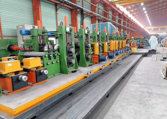 ความหนา 2-9mm ความถี่สูง สายการผลิตท่อเหล็ก welded ความแม่นยําสูง