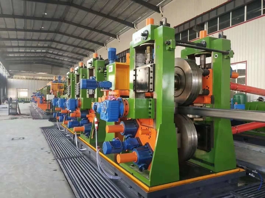 ความหนา 2-9mm ความถี่สูง สายการผลิตท่อเหล็ก welded ความแม่นยําสูง