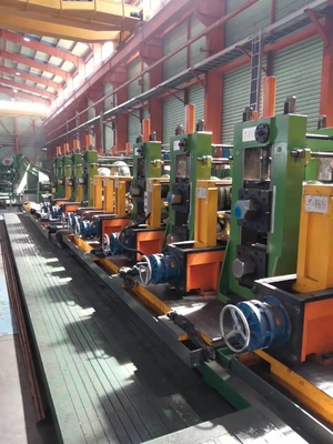 219x6mm อุปกรณ์ท่อ Mill ความถี่สูง welded ท่อ Mill อัตโนมัติเต็ม
