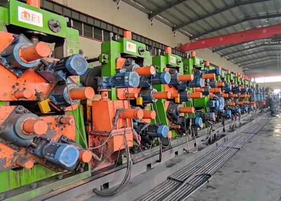 ความแม่นยำ 200x200mm ความหนา 10mm Tube Mill Machine ขึ้นรูปโดยตรง