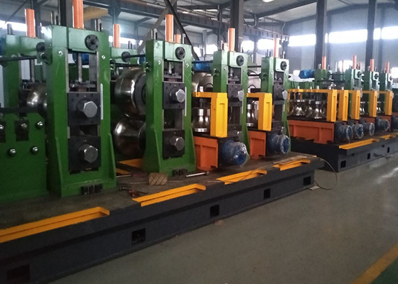 ความหนา 2-9mm Tube Mill Machine Computer Control