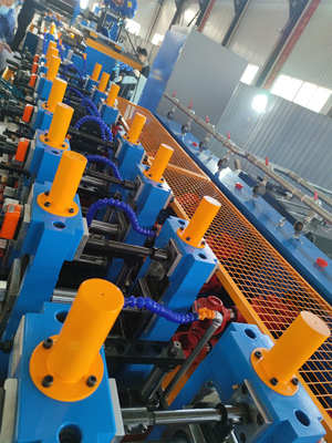 ERW Pipe Mill อัตโนมัติ สำหรับท่อเหลี่ยม 40x40mm
