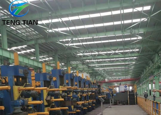 โรงถลุงเหล็กคาร์บอนเชื่อมขั้นสูงสำหรับทำท่อและท่อ
