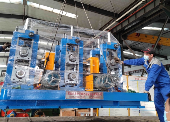 ความถี่สูง ERW Welded Pipe Mill Fabrication Machine Plc Control System