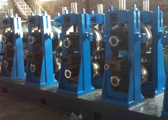 ความแม่นยำสูงด้วยการเชื่อม ERW Pipe Mill Equipment Round Pipes Making