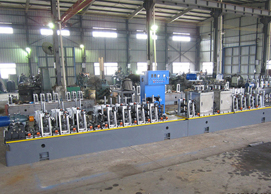 เครื่องทําท่อเหล็กอุตสาหกรรมประดับคาร์บอน ด้วย ERW Welder