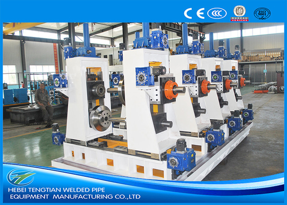 เครื่องขึ้นรูปท่อสี่เหลี่ยมหนา 3 มม. โรงสีท่อเหล็กคาร์บอนอัตโนมัติ