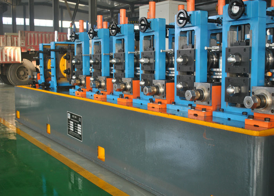 ERW Tube Mill Line With Straight Seam High Frequency Welding สายการผลิตท่อที่มีสายเย็บตรง