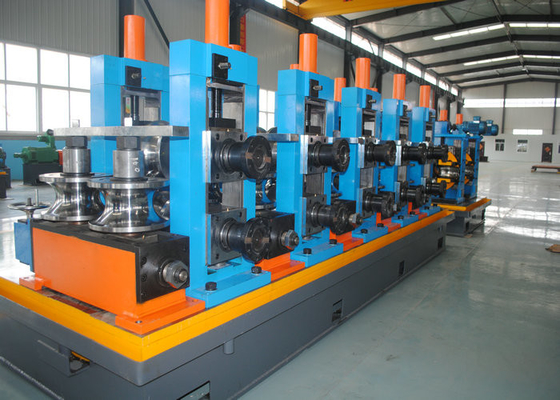 เครื่องตีเส้นตรงท่อความถี่สูง ERW Pipe Mill / SS Tube Mill Machine