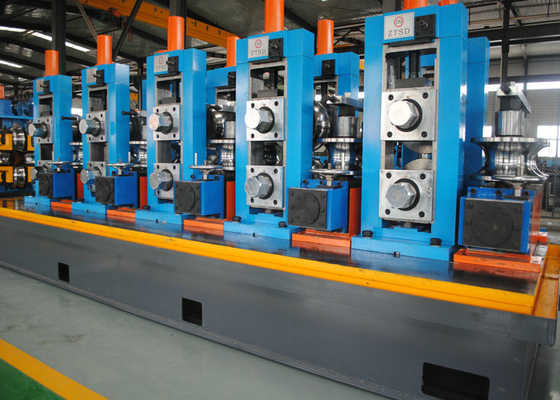 ความแม่นยำสูงแบบอัตโนมัติ ERW Pipe Mill, Worm Gearing Max.80m / min