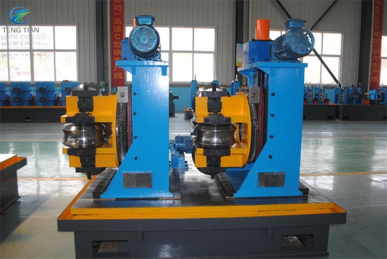 เครื่องปรับรูปร่างม้วนท่อเหล็กคาร์บอนที่ควบคุมโดย PLC 20-100m/min