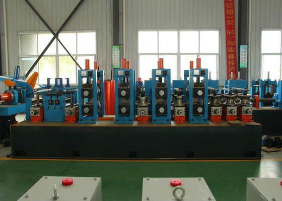 HG76 อัตโนมัติ ERW ท่อกลมทำเครื่องโรงงานเหล็กกล้าคาร์บอน
