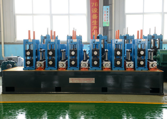 ERW เครื่องรีดท่อความถี่สูงเครื่องโรงสีหลอดด้วยความเร็วสูงสุด 50m / นาที
