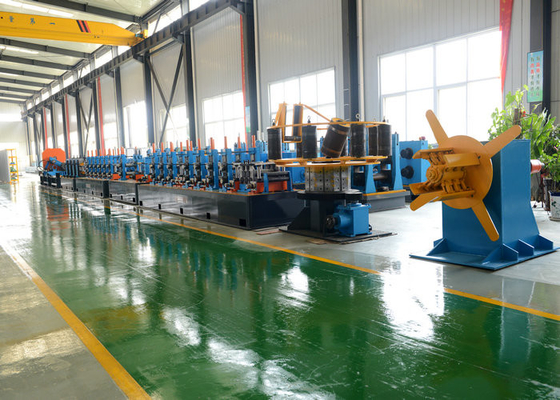 เครื่องเชื่อมท่อความถี่สูงความถี่สูงสุด 80m / นาที Worm Gearing