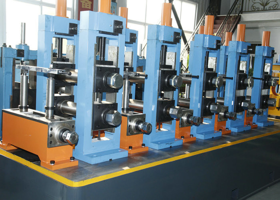 เครื่องบดท่อ ERW ที่กําหนดเองสําหรับท่อเหล็กคาร์บอน ความหนา 4-10 มม.
