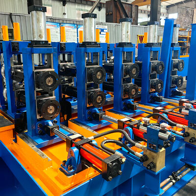 Carbon Steel ERW Pipe Mill for 32-89mm Tubes