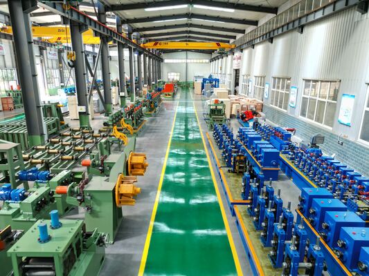 โรงสีท่ออัตโนมัติสำหรับท่อกลมและท่อสี่เหลี่ยม 1.5-3.0มม