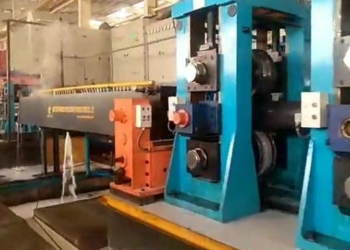 ความถี่สูงเชื่อม 60m / Min 1.5mm Square Tube Mill
