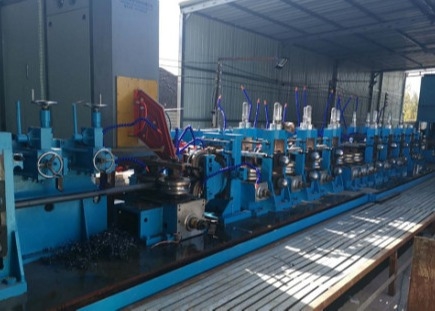 Hg50 100m / นาที ISO Hfw สายการผลิตท่อเหล็ก